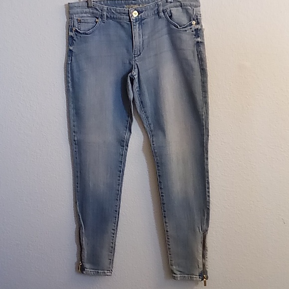 MICHAEL Michael Kors Light Blue Skinny Jeans - Picture 1 of 15